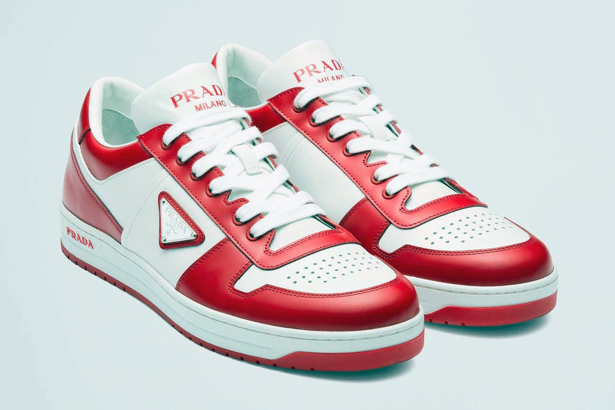 Prada's Downtown Sneakers Look Like Luxe Nike Air Force 1s