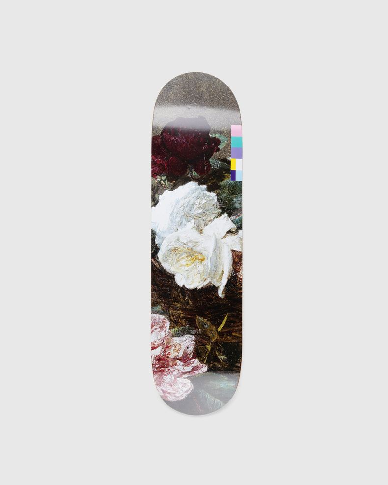 New Order Skate Deck Power, Corruption & Lies Multi
