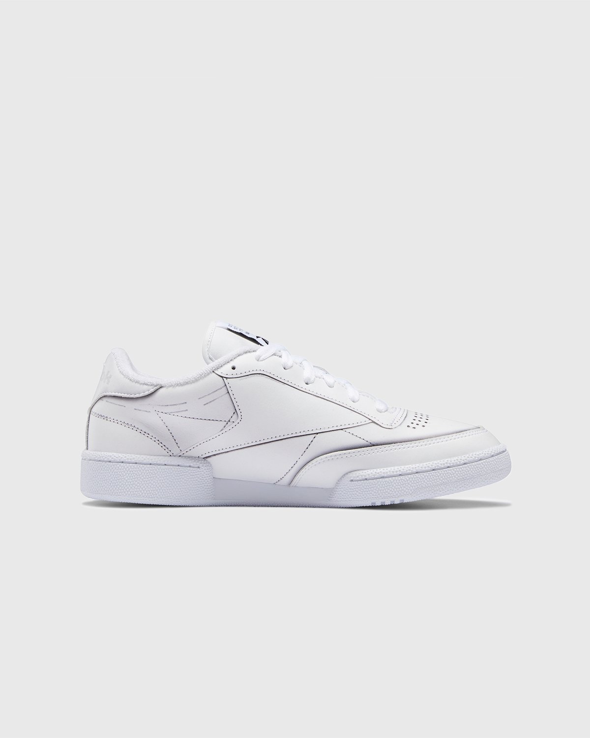 Maison Margiela x Reebok – Club C Trompe L’Oeil White - Sneakers - White - Image 6