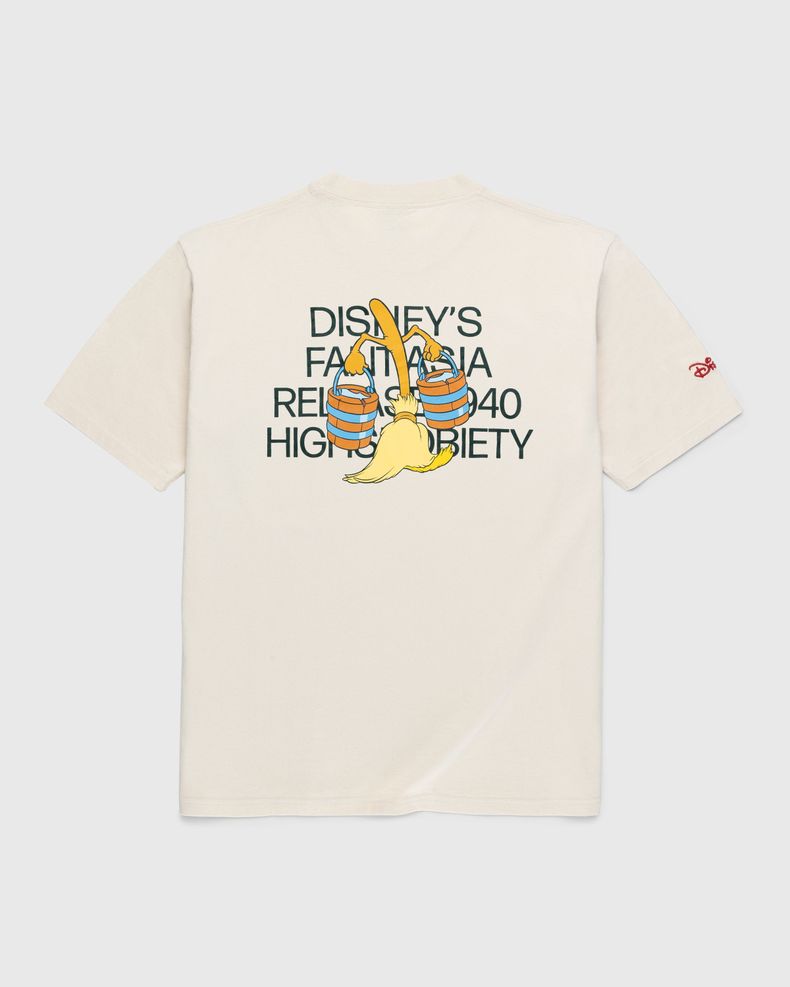 Disney Fantasia x Highsnobiety – Magic Broom T-Shirt Eggshell