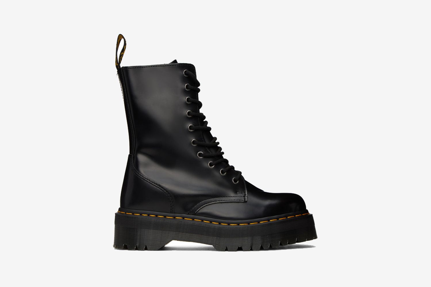 Black Jadon Hi Platform Boots