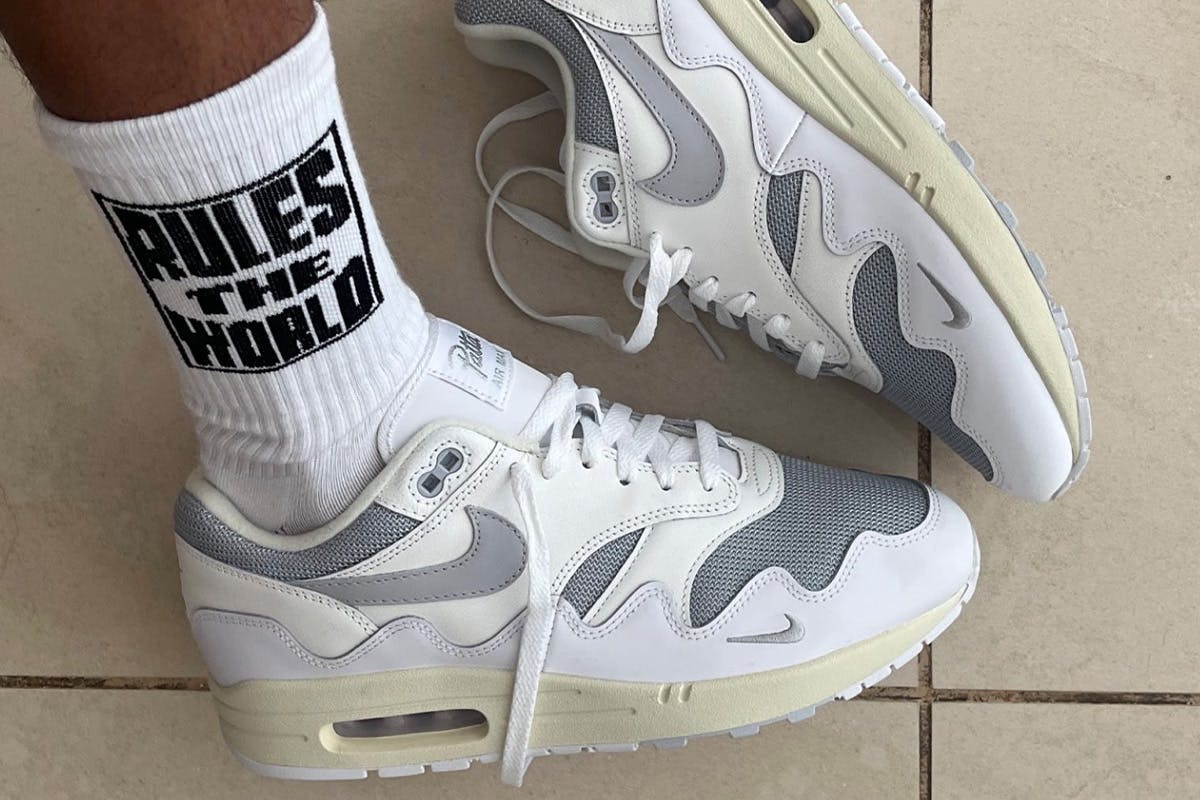 Air max 1 patta white clearance