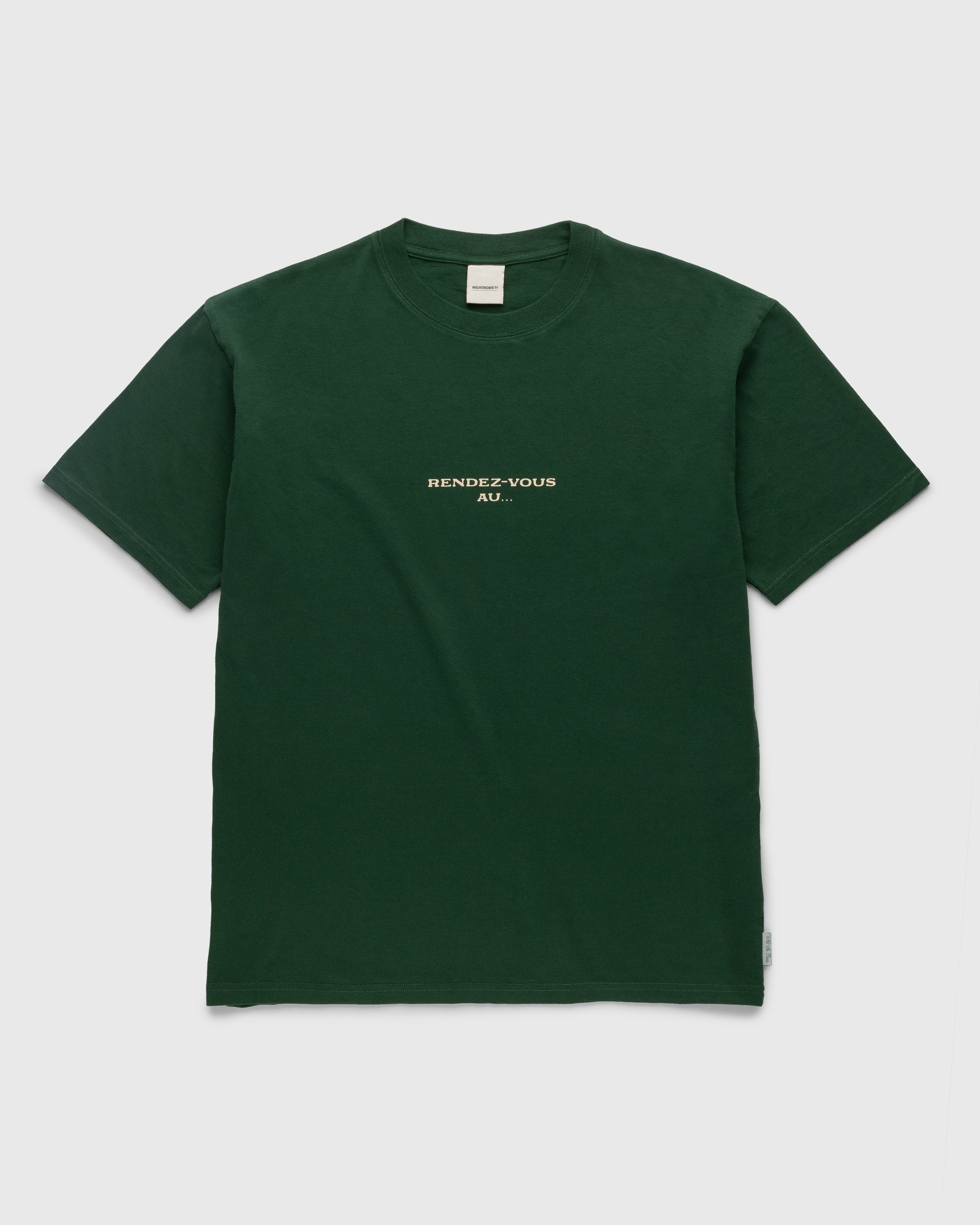 Café de Flore x Highsnobiety – Not In Paris 4 Rendez-vous Au T-Shirt Green - T-shirts - Green - Image 2