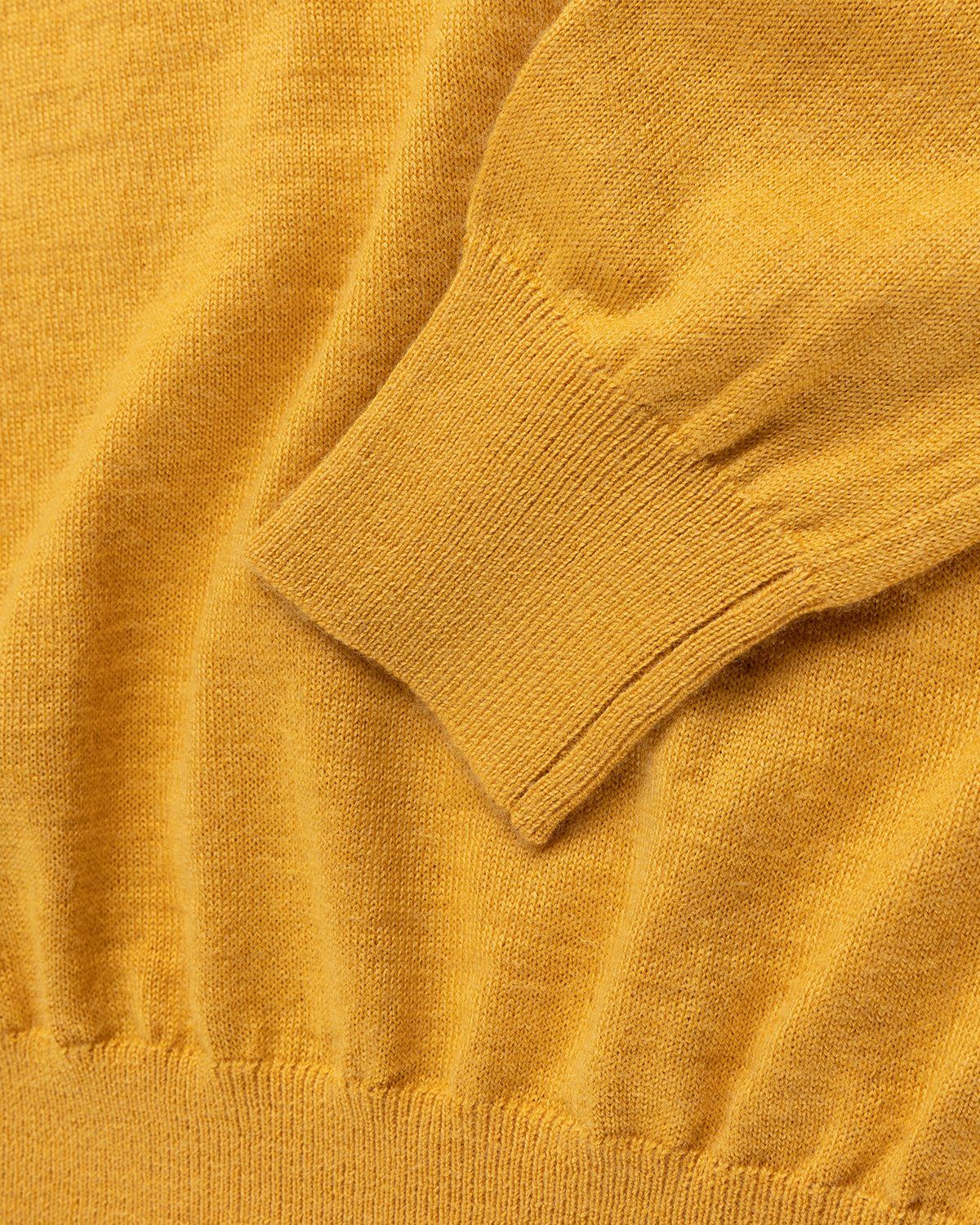 Winnie New York – Crew Sweater Mustard - Knitwear - Yellow - Image 4