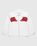 bode – Boar Applique Jacket White/Red - Outerwear - White - Image 1