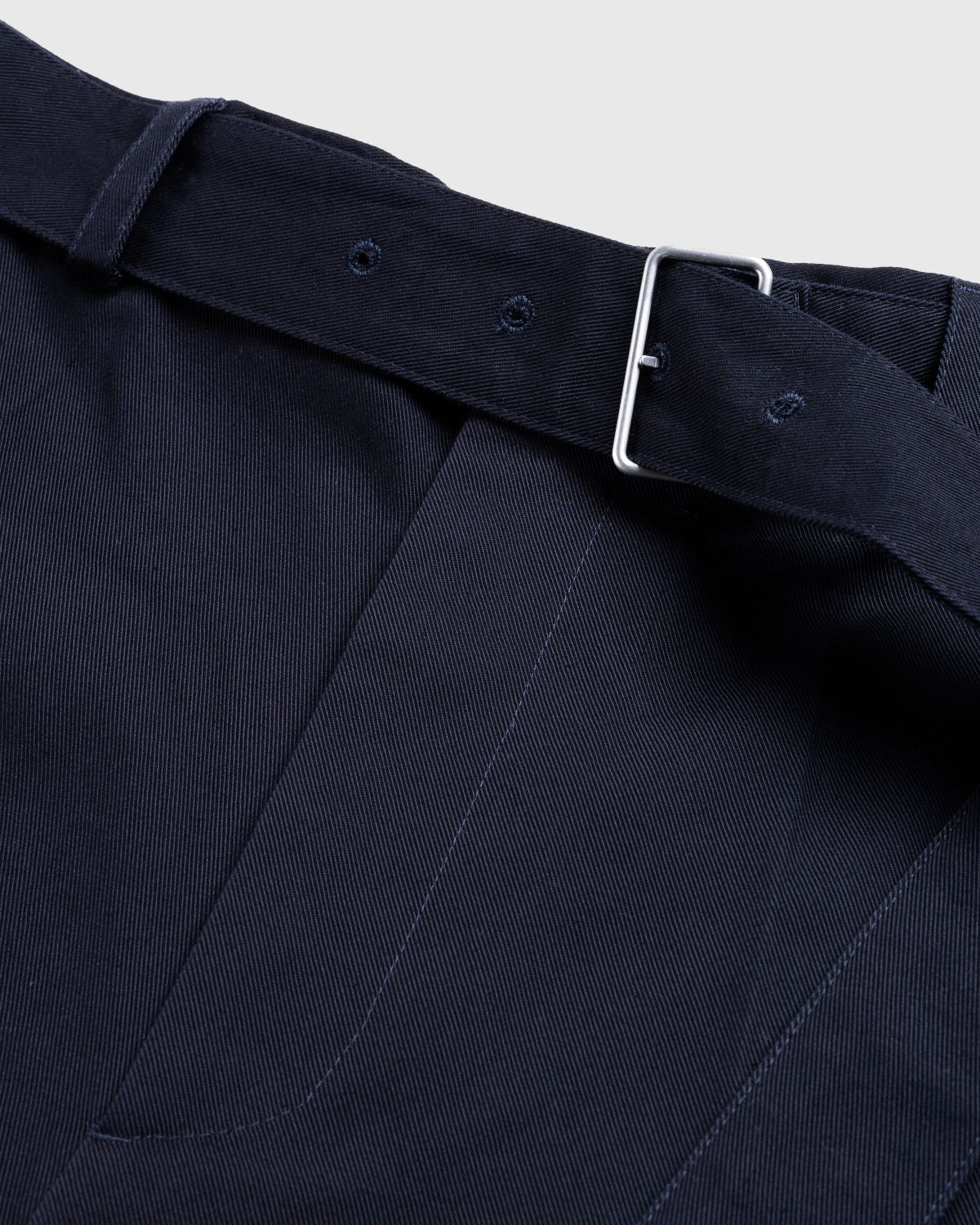 Jil Sander – Belted Shorts Navy - Shorts - Blue - Image 5