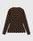 Marine Serre – Second Skin Moon Top Brown - Longsleeves - Brown - Image 3