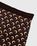 Marine Serre – Fuseaux Moon Leggings Brown - Pants - Brown - Image 4