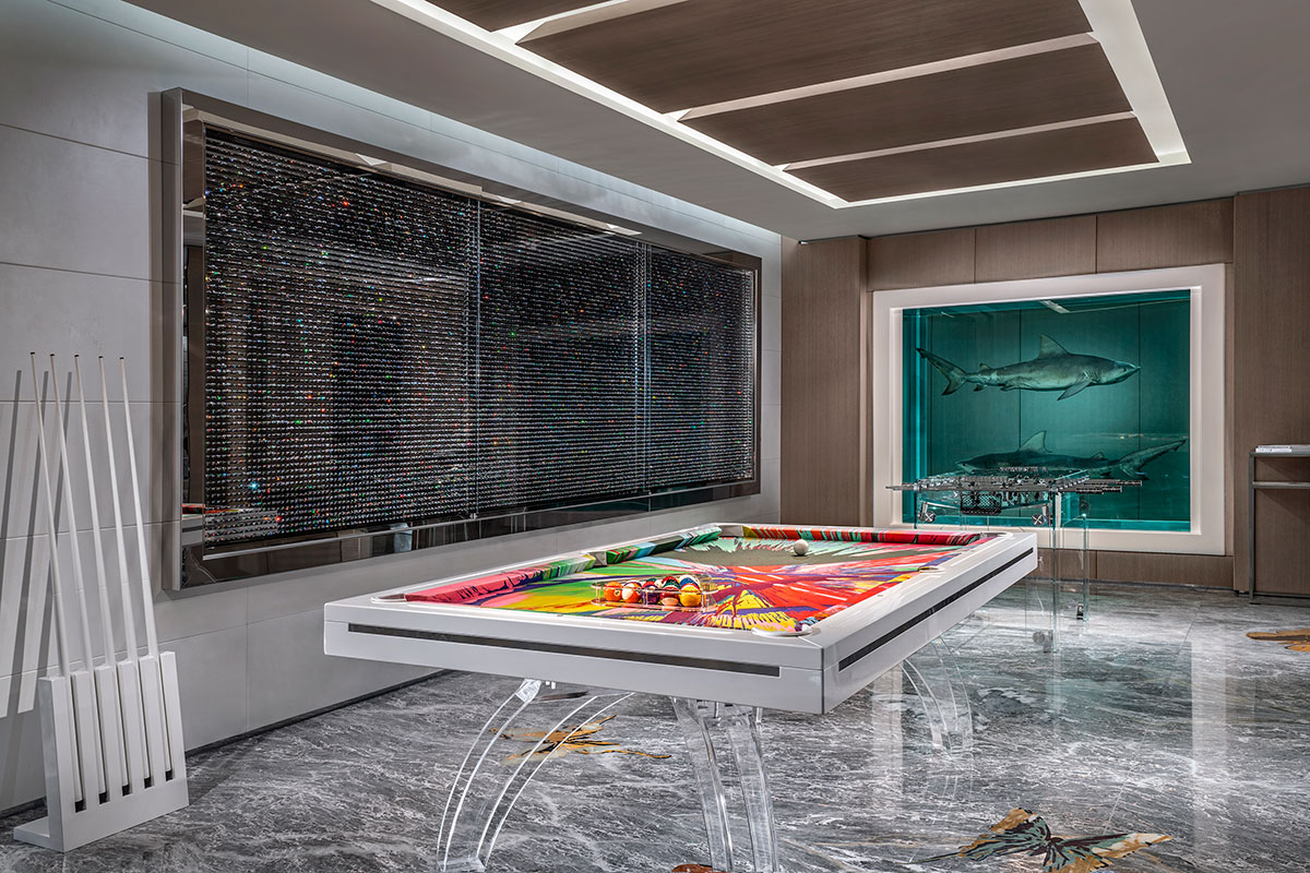 insane creative process behind worlds expensive hotel room Tal Cooperman damien hirst the palms