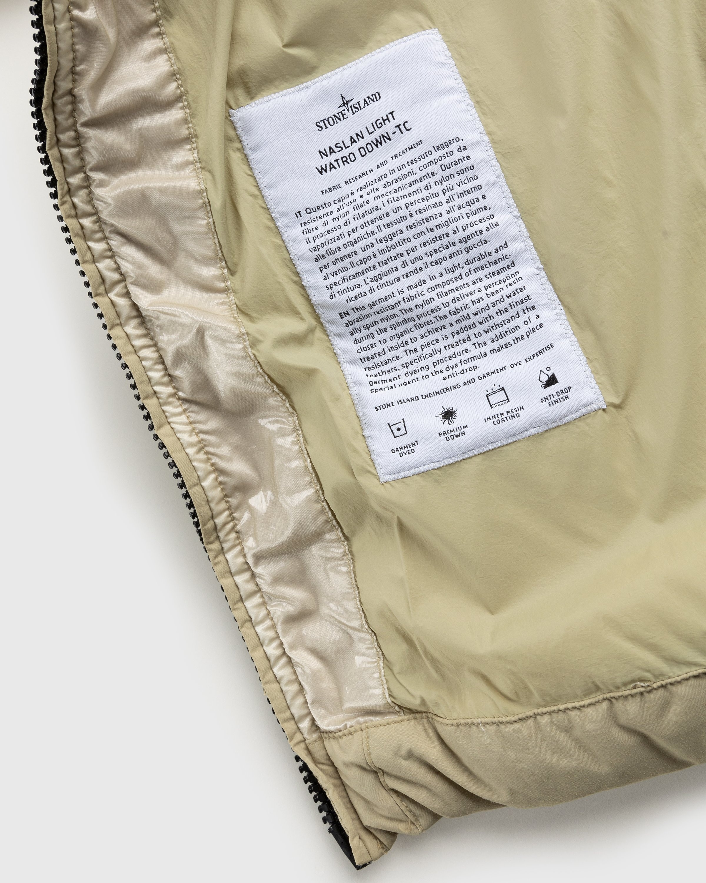 Stone Island – Naslan Light Watro Down Jacket Beige - Outerwear - Beige - Image 6