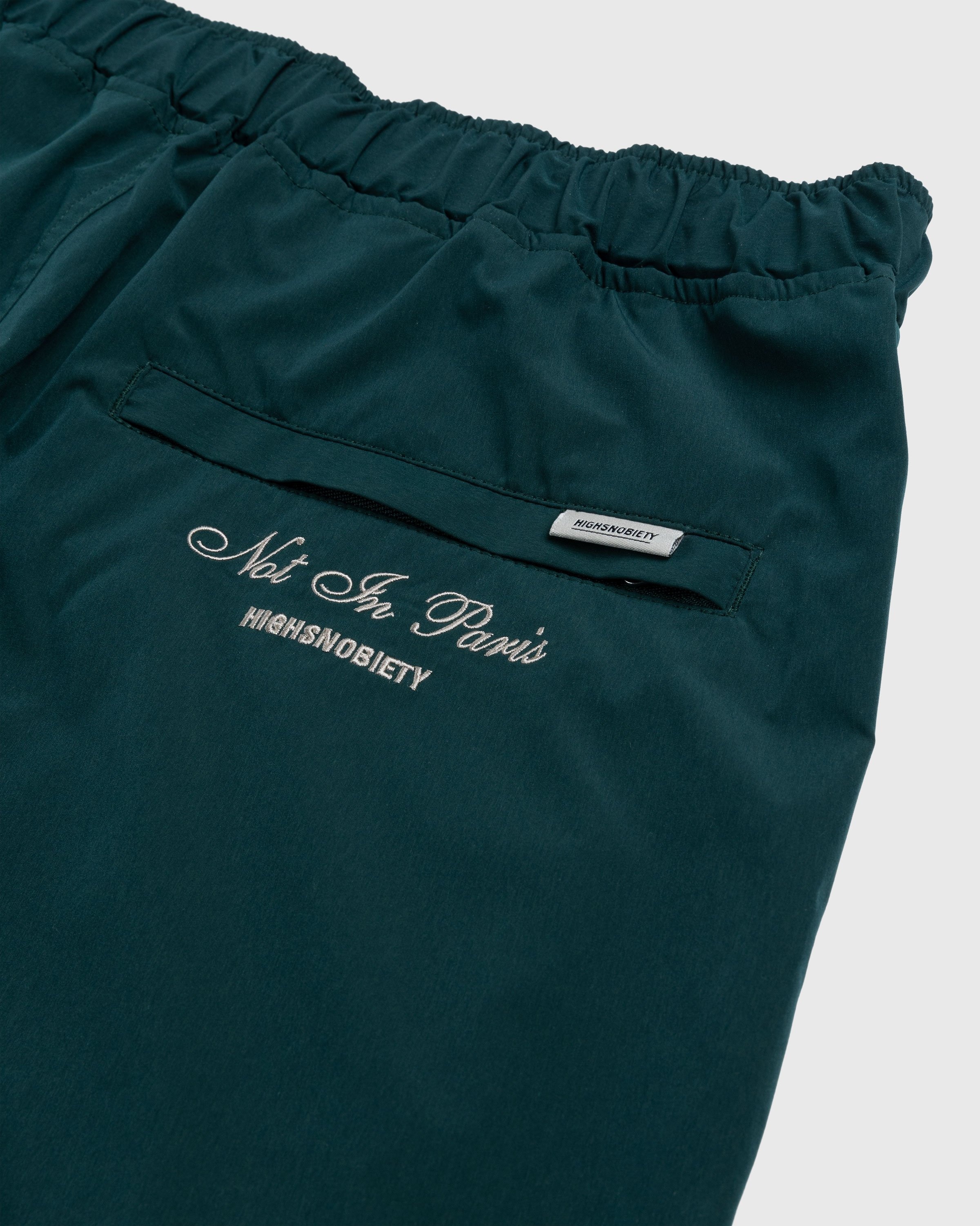 Highsnobiety – Not in Paris 5 Nylon Shorts - Shorts - Green - Image 6