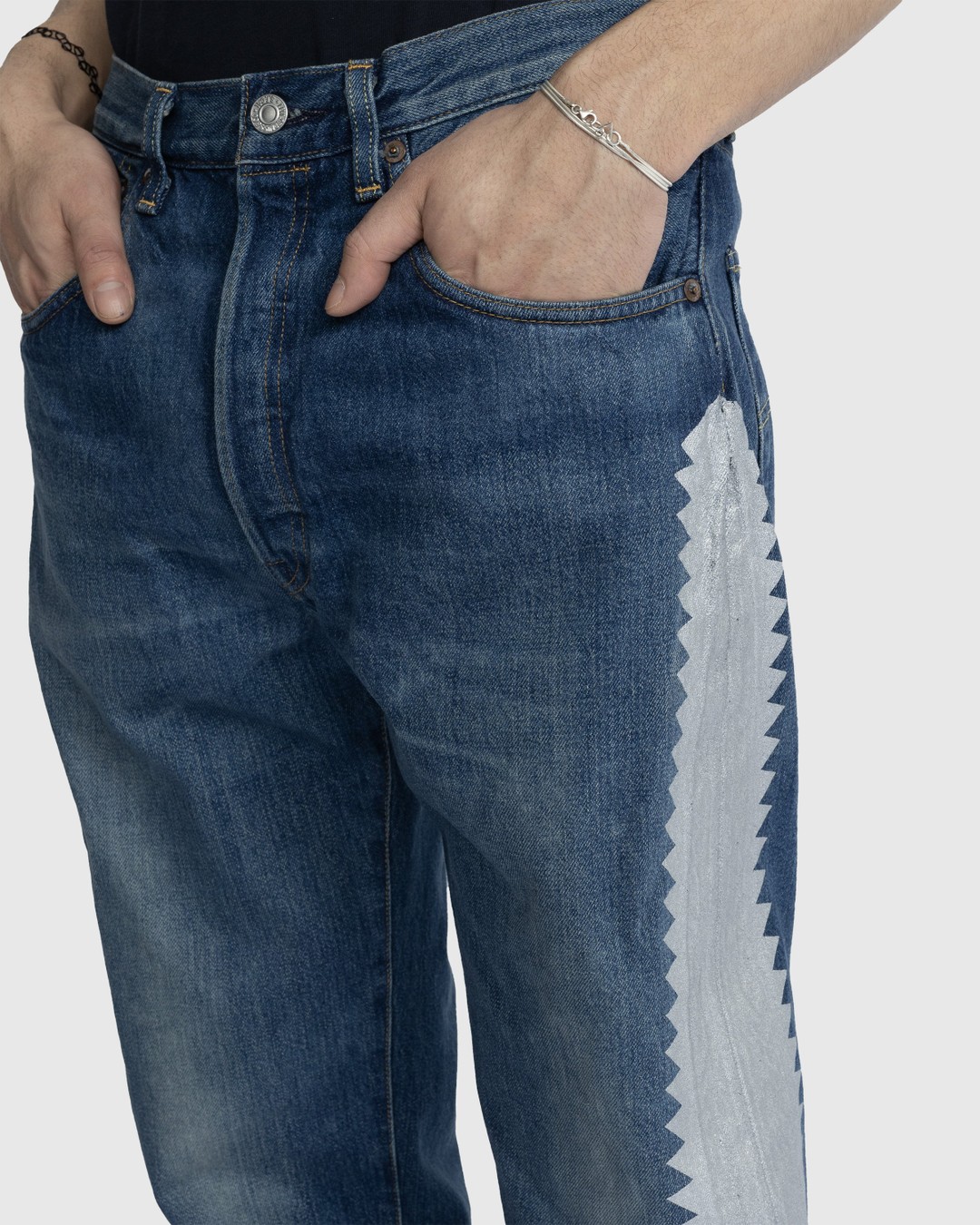 Levi s x Slam Jam 1955 501 Jeans Silent Spring Blue