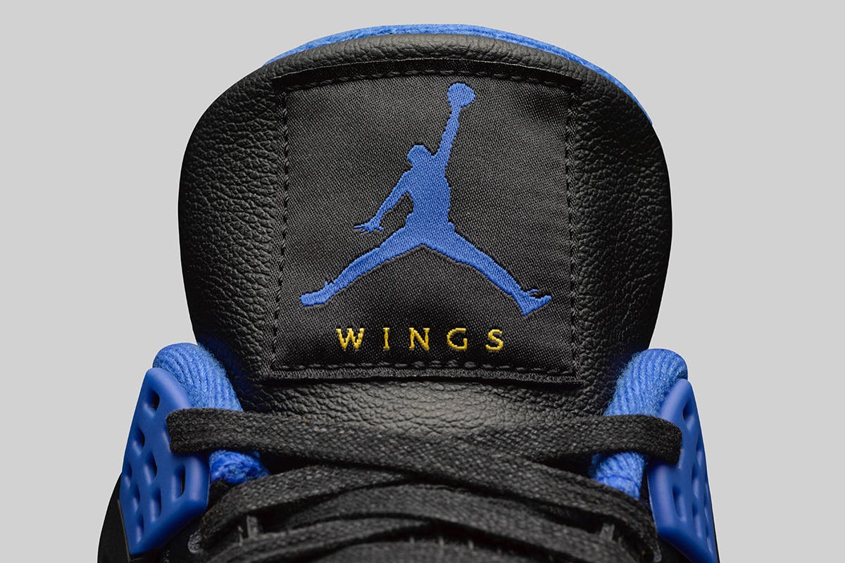 nike air jordan 4 wings closer look James Whitner jordan brand social status