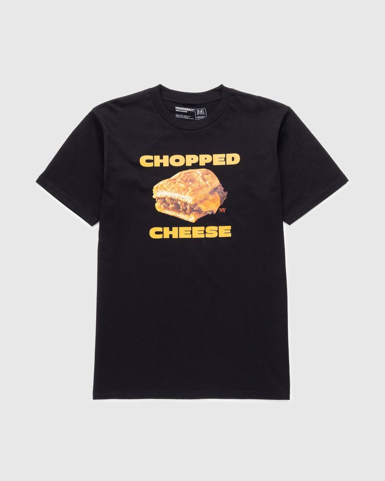 At The Moment x Highsnobiety – Chopped Cheese T-Shirt Black