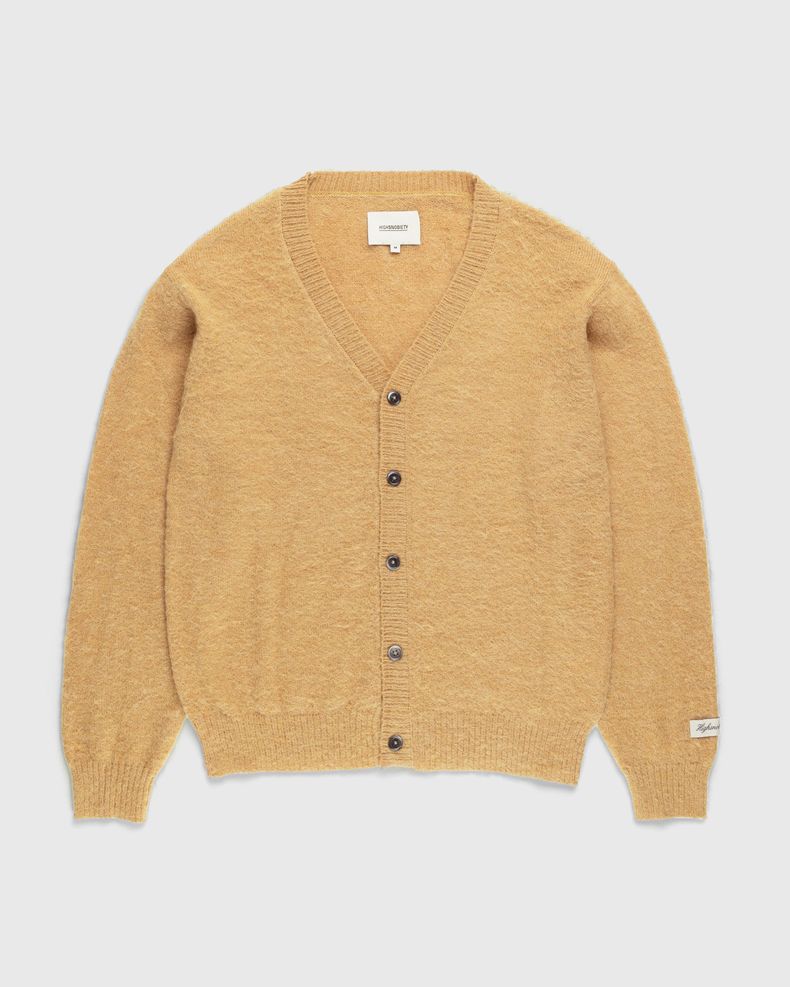 Highsnobiety – Alpaca Cardigan Light Brown