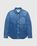 Embossed Denim Shirt Blue