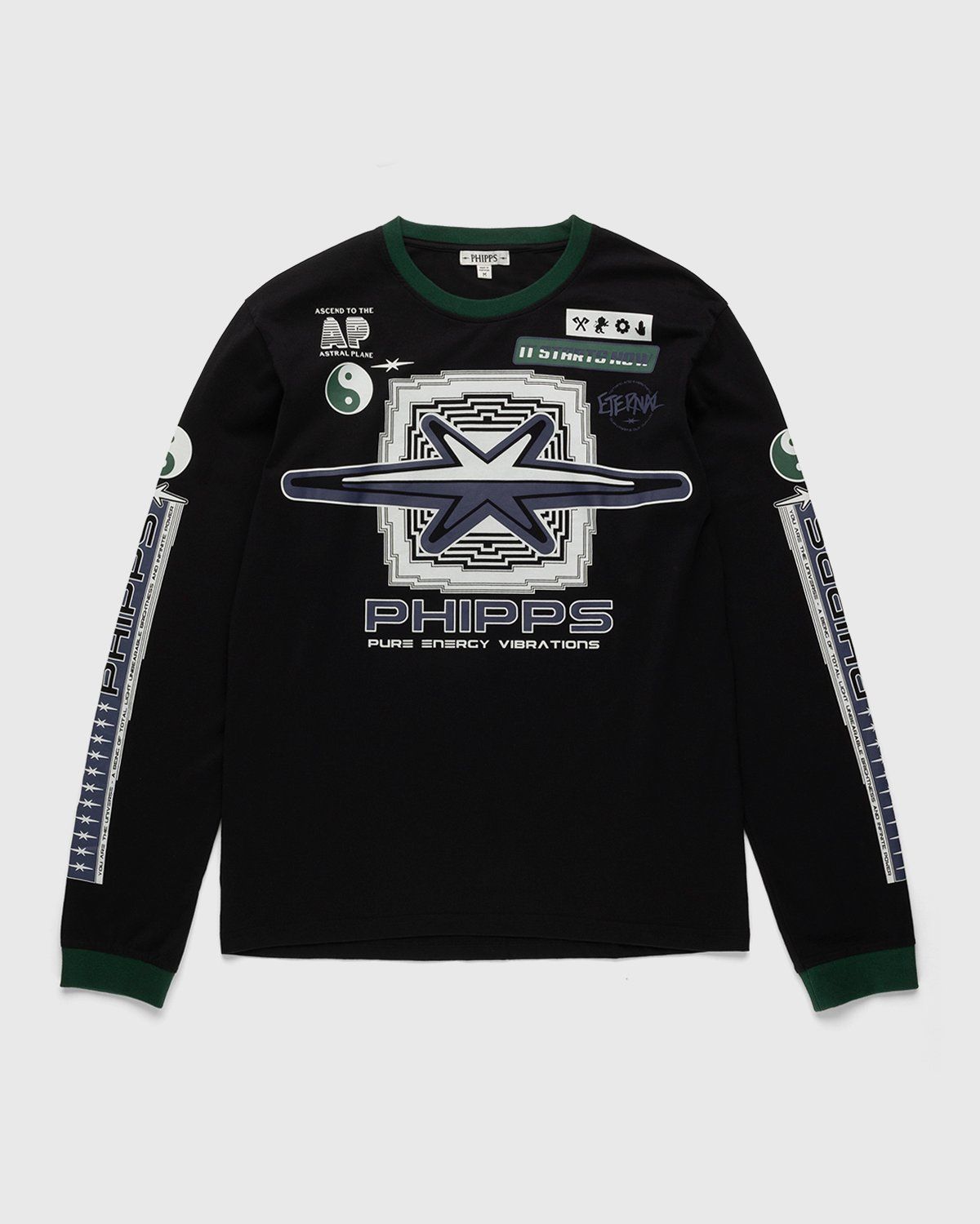 Phipps – Motocross Longsleeve Black - Longsleeves - Black - Image 1