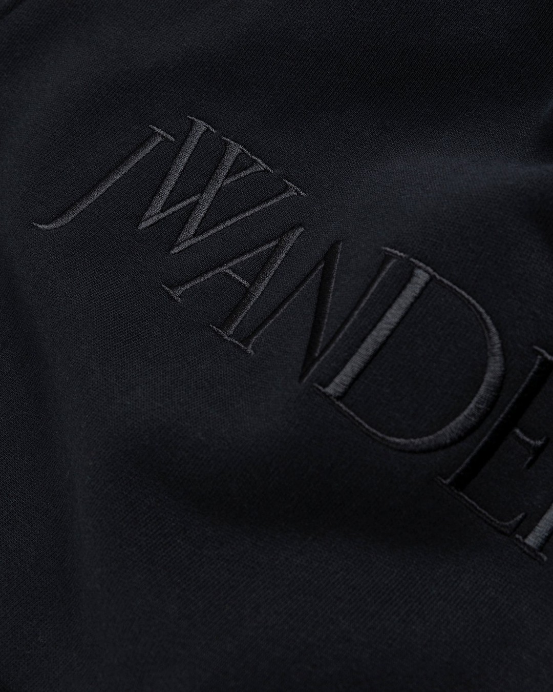 J.W. Anderson – Classic Logo Hoodie Black - Sweats - Black - Image 4