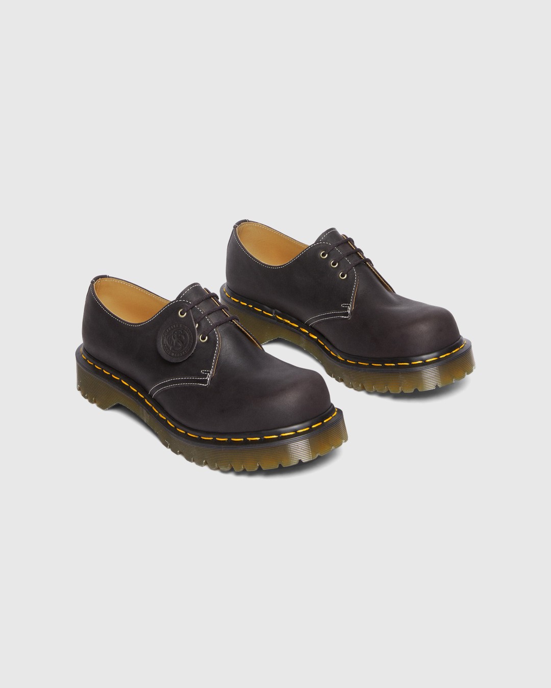 Dr. Martens – 1460 Pascal Charcoal Gray Phoenix - Shoes - Grey - Image 2