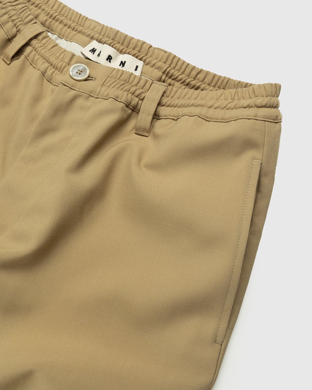 Marni – Tropical Wool Trousers Dijon | Highsnobiety Shop