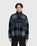And Wander – Check Boa Jacket Black - Outerwear - Black - Image 2