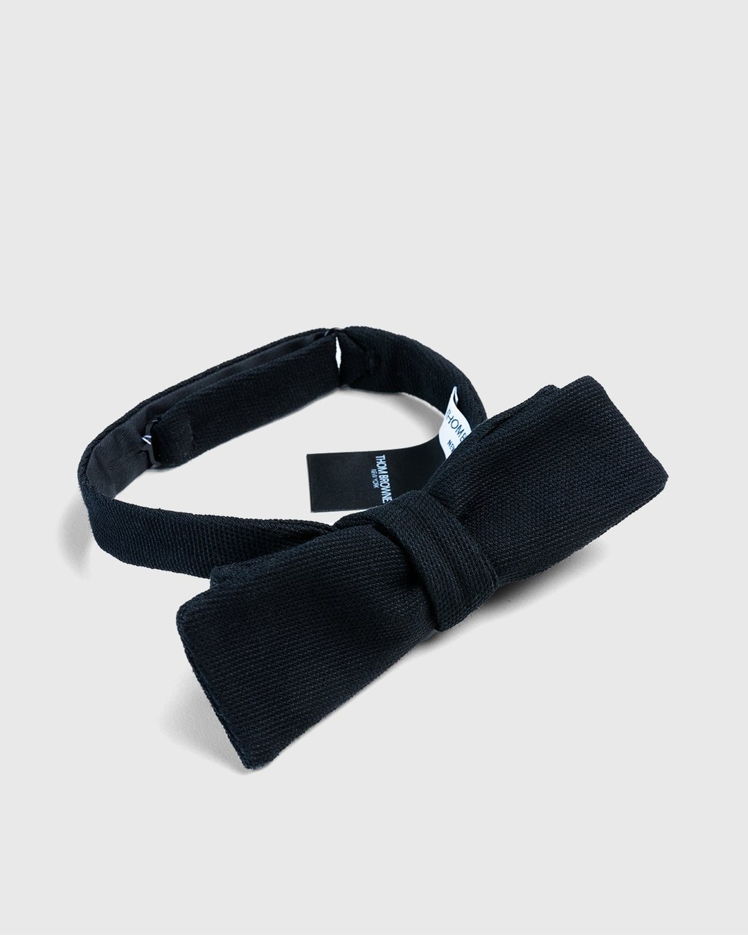 Thom Browne x Highsnobiety – Classic Bow Tie Black - Ties - Black - Image 1