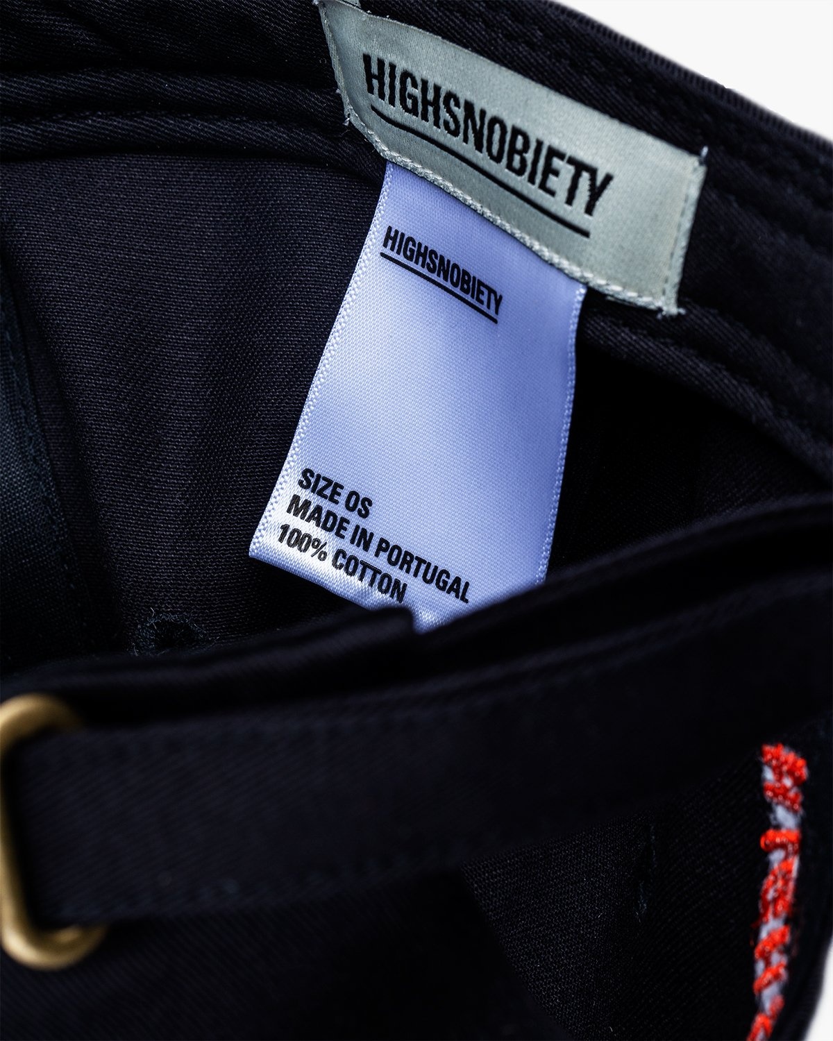 Highsnobiety – Not In Paris 3 Kiss Cap Black - Hats - Black - Image 6