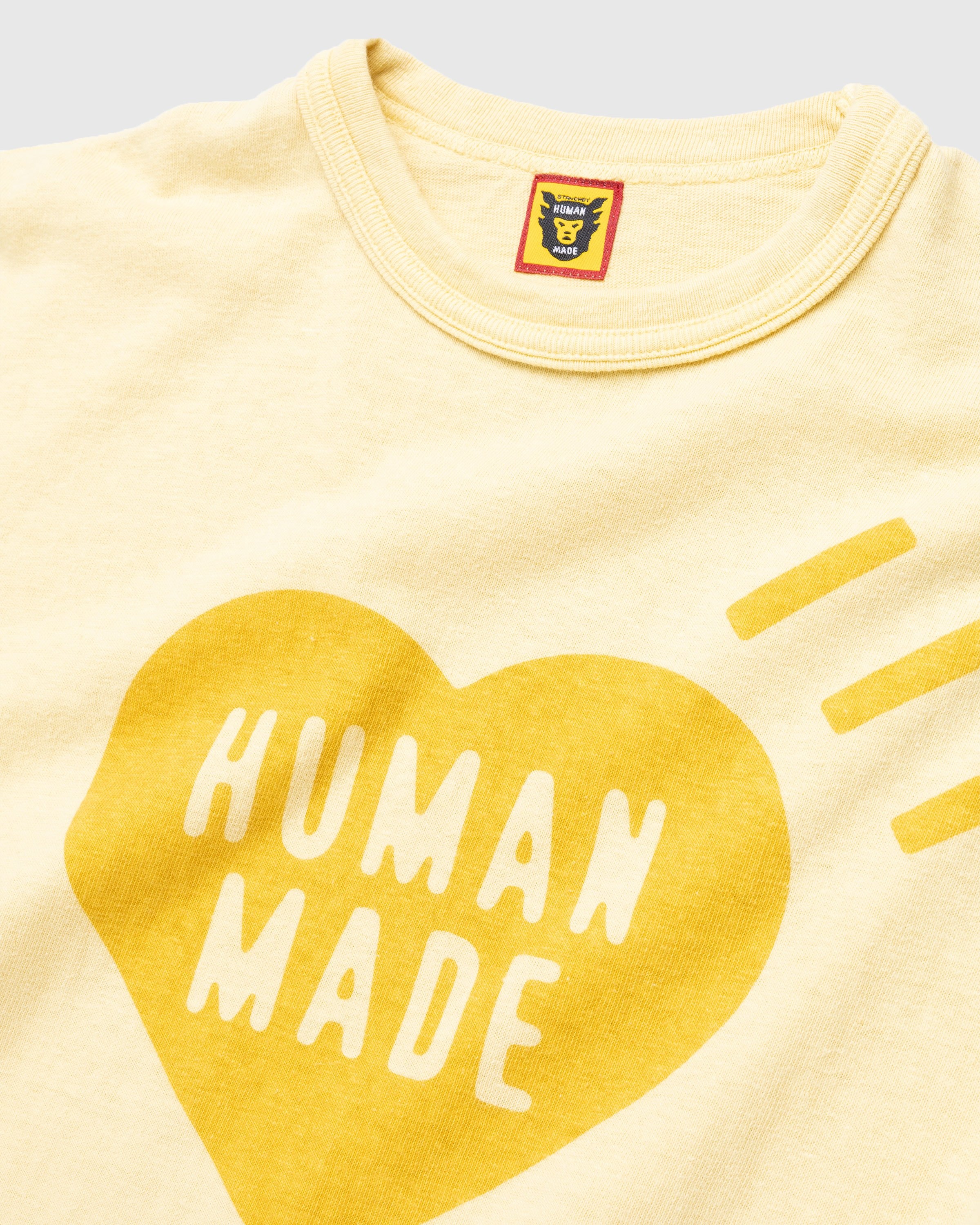 Human Made – Ningen-sei Plant Dyed T-Shirt Yellow - T-shirts - Blue - Image 6