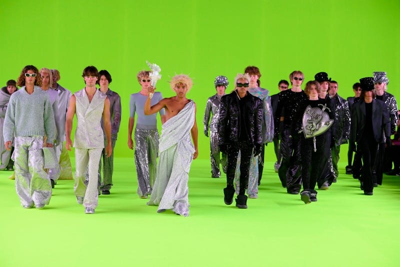 ERL Debuts on the Runway With Dystopian SS24 Collection