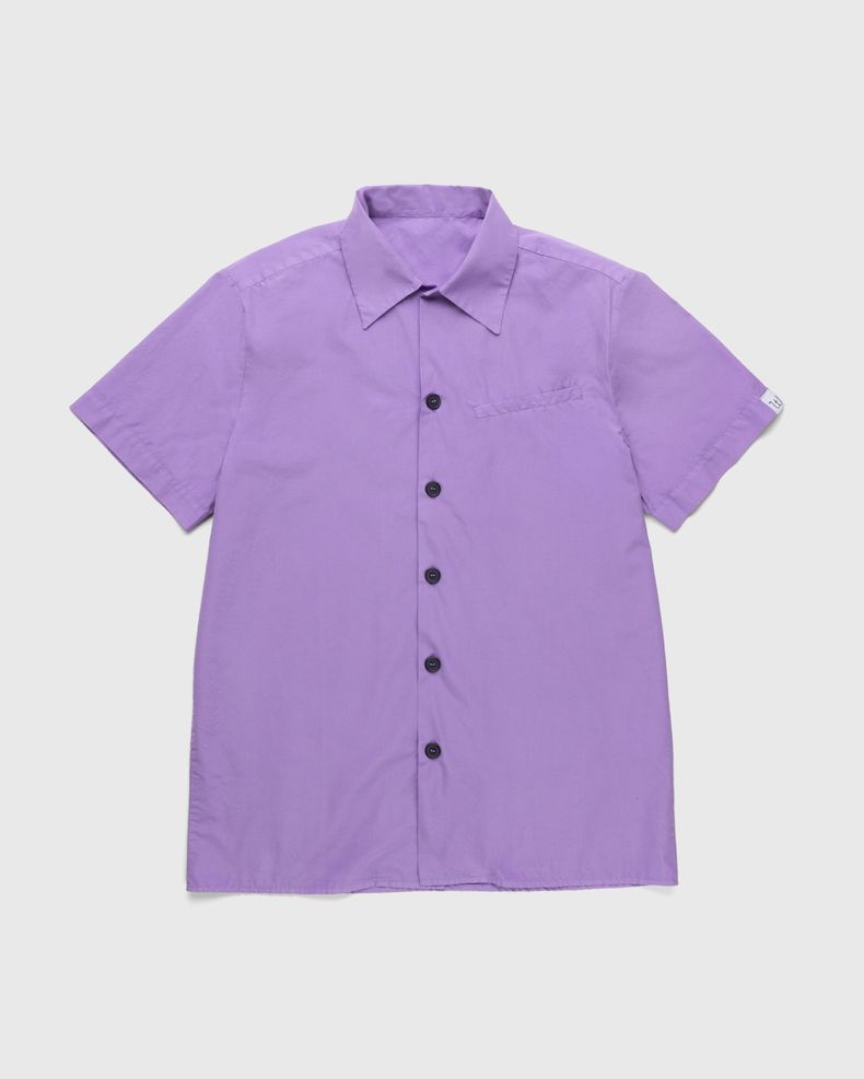 Cotton Camp Shirt Lavender