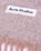 Acne Studios – Mohair Wool Fringe Scarf Lavender - Scarves - Pink - Image 3