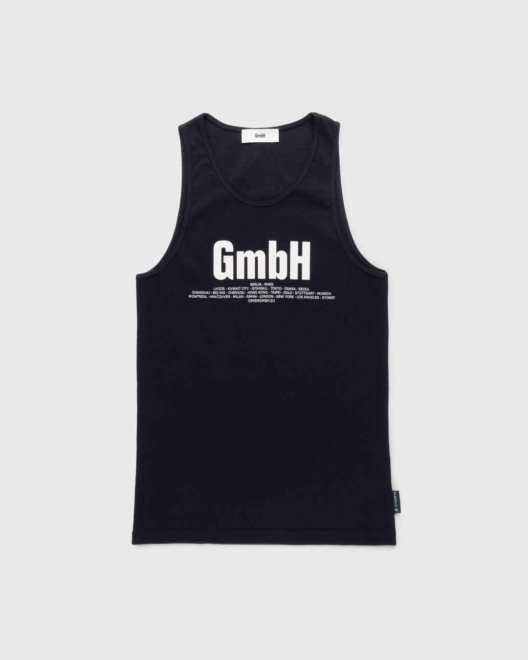 GmbH – Ali Tank Top Black - Men Tops - Black - Image 1