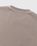 Auralee – Cotton Knit Pocket T-Shirt Grey Beige - T-shirts - Beige - Image 4