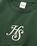 Highsnobiety – Logo Fleece Staples Crew Campus Green - Sweats - Green - Image 3