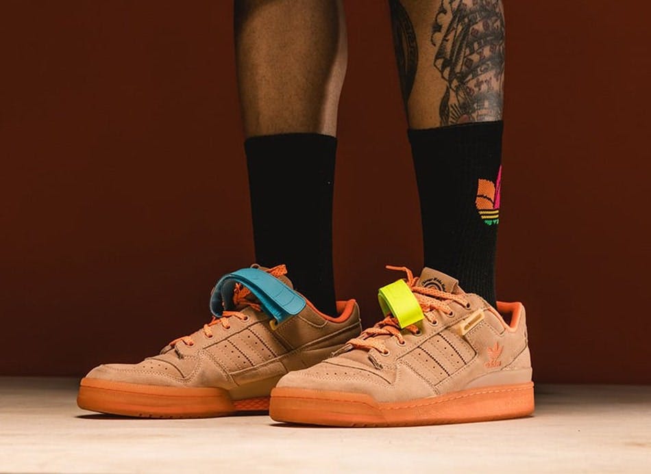 Vic Lloyd x adidas Forum Low On-Foot shot