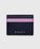 Marni – Leather Card Holder Blue Black/Pink Candy