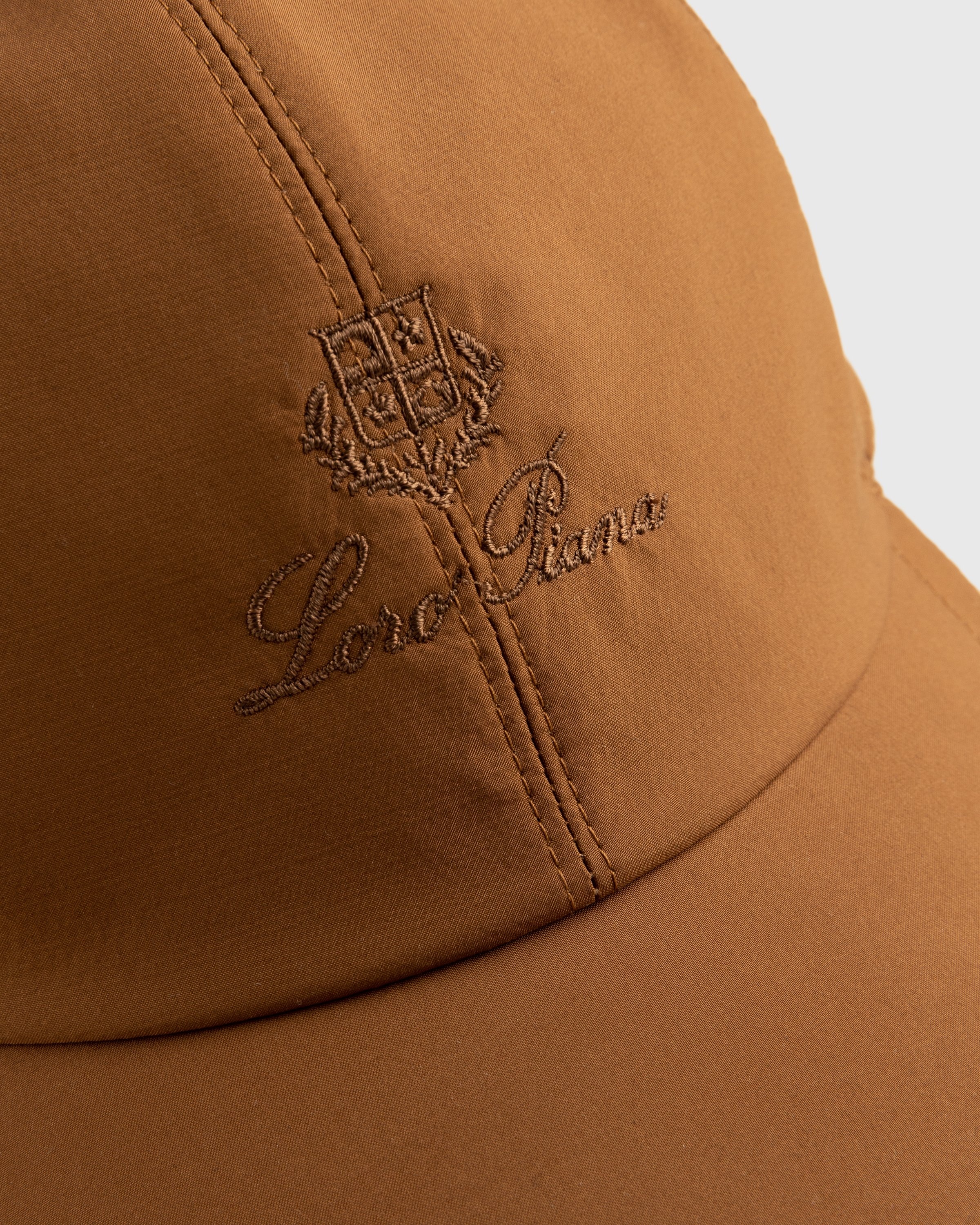 Loro Piana – Bicolor Baseball Cap Pecan / Ivory - Hats - Orange - Image 4