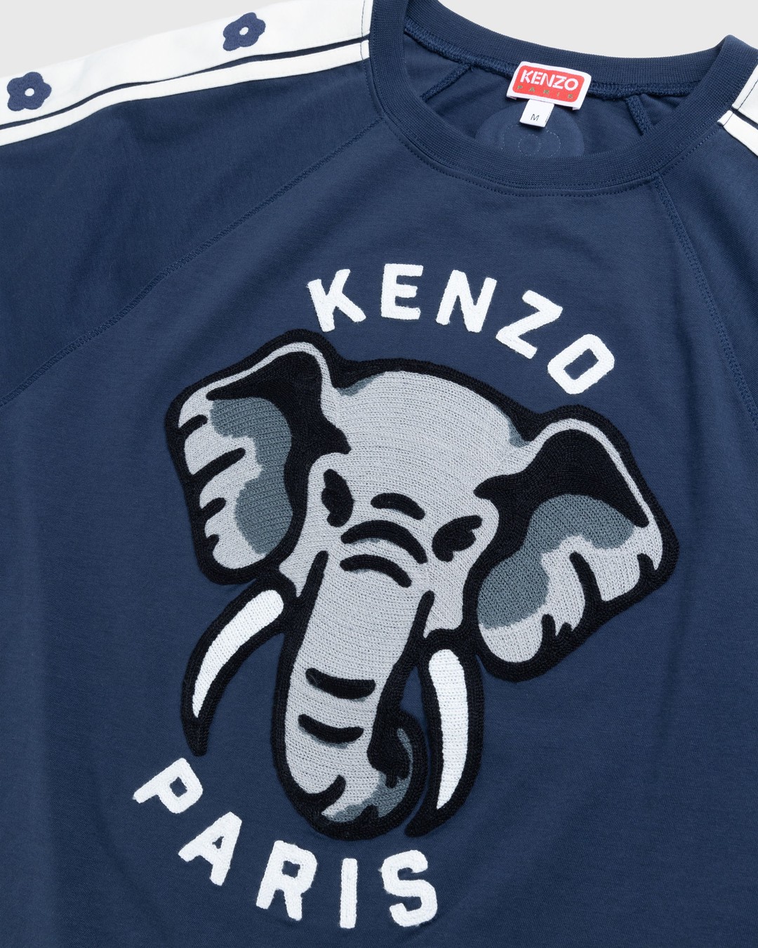 Kenzo – KENZO Elephant Fitted T-Shirt Midnight Blue - T-shirts - Blue - Image 5