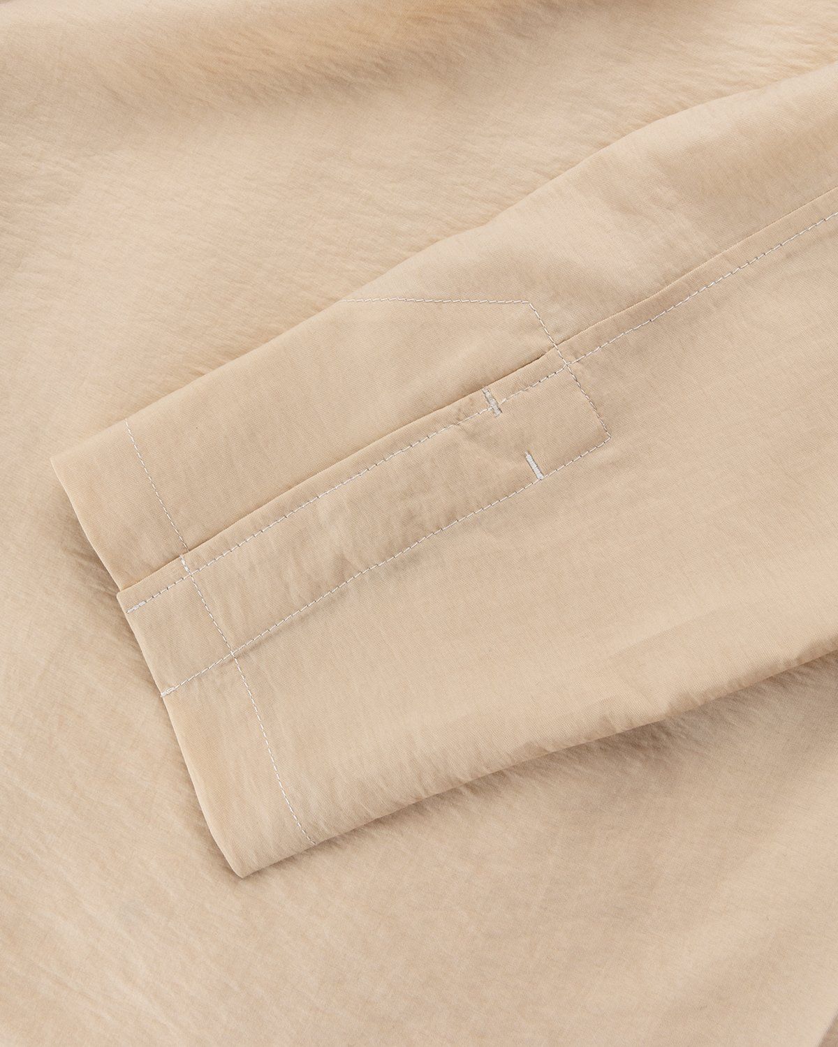 Arnar Mar Jonsson – Solarlag Hooded Shirt Melon/Chocolate - Outerwear - Beige - Image 6