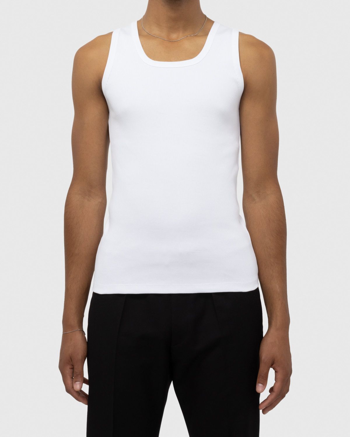 Dries van Noten – Hozer Tank Top White - Tops - White - Image 2