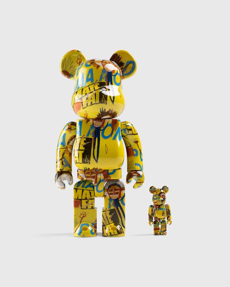Medicom – Be@rbrick Andy Warhol x Jean-Michel Basquiat #3 100% and 400% Set Multi