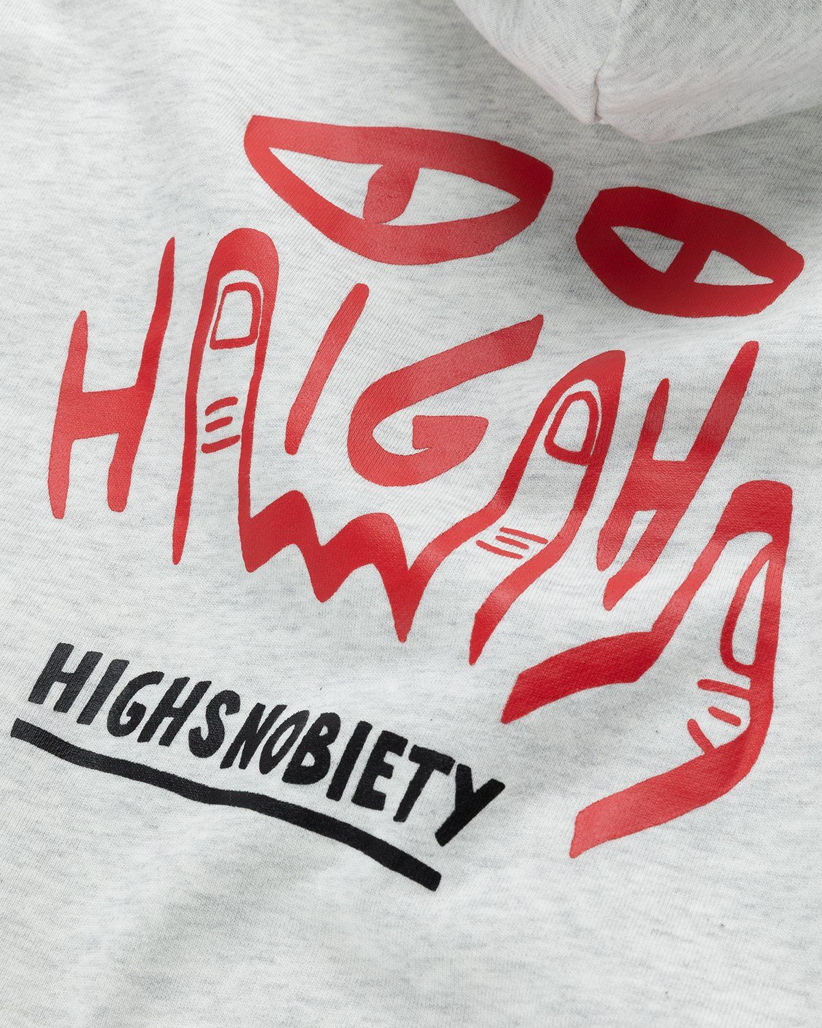 KARMA8A x Highsnobiety – HS Sports High Hoodie White - Sweats - White - Image 3
