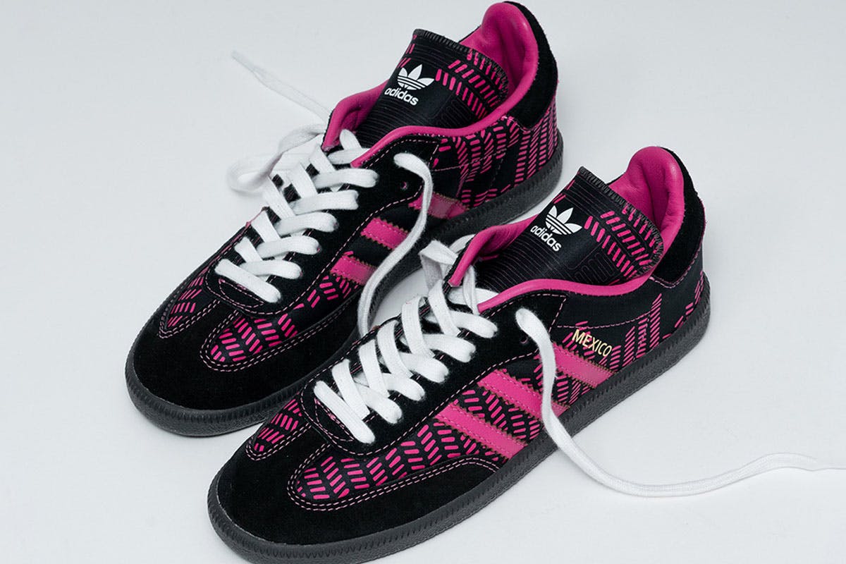 mexico national team adidas samba shoes white