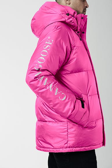 canada goose jacket pink