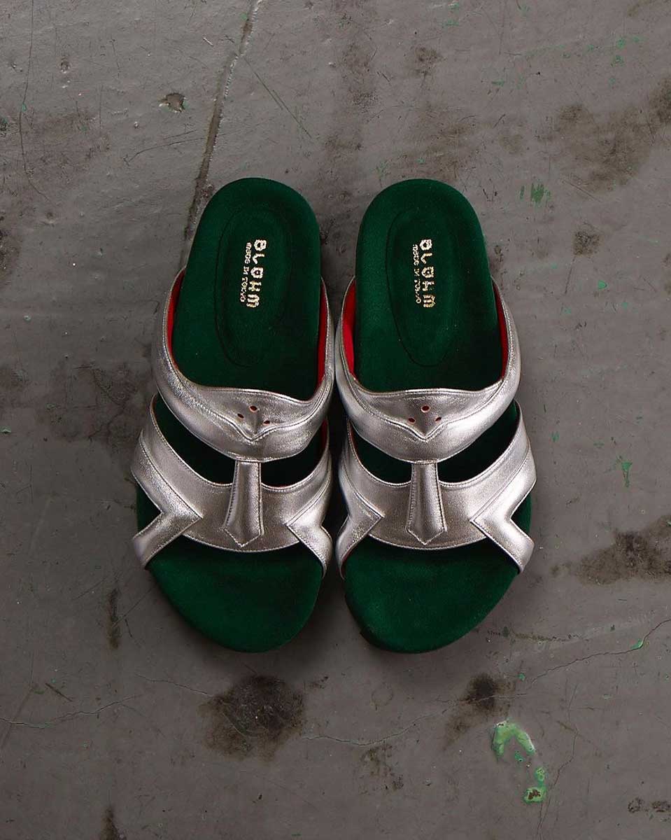 MF DOOM Mask-Inspired Slide Sandals By BLOHM Tokyo