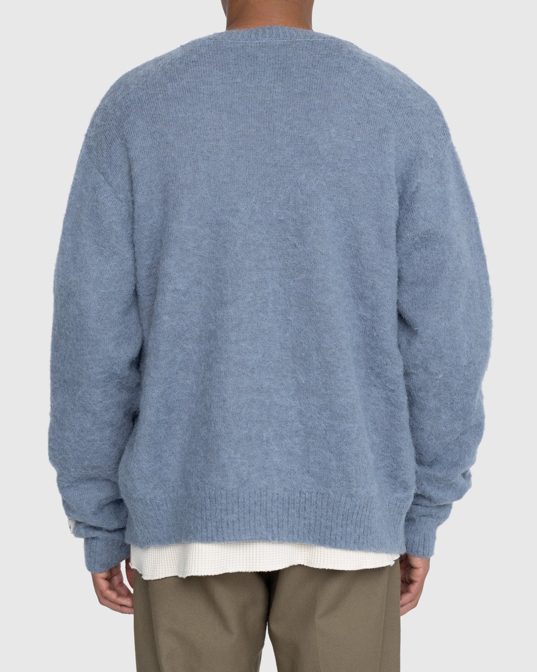 Highsnobiety – Alpaca Cardigan Blue - Knitwear - Blue - Image 7