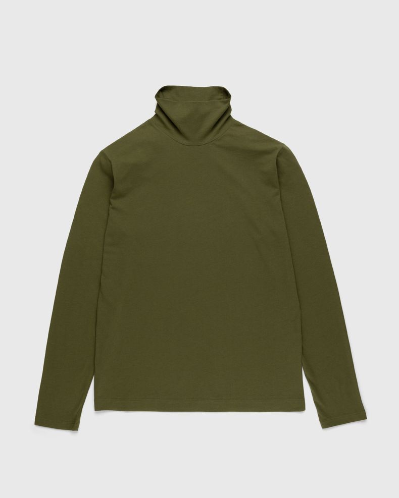 Dries van Noten – Heyzo Turtleneck Jersey Shirt Green