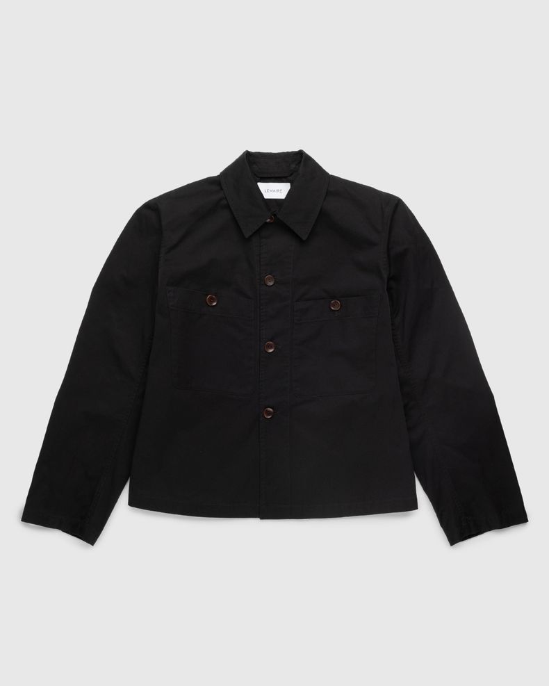 Lemaire – Military Overshirt Black