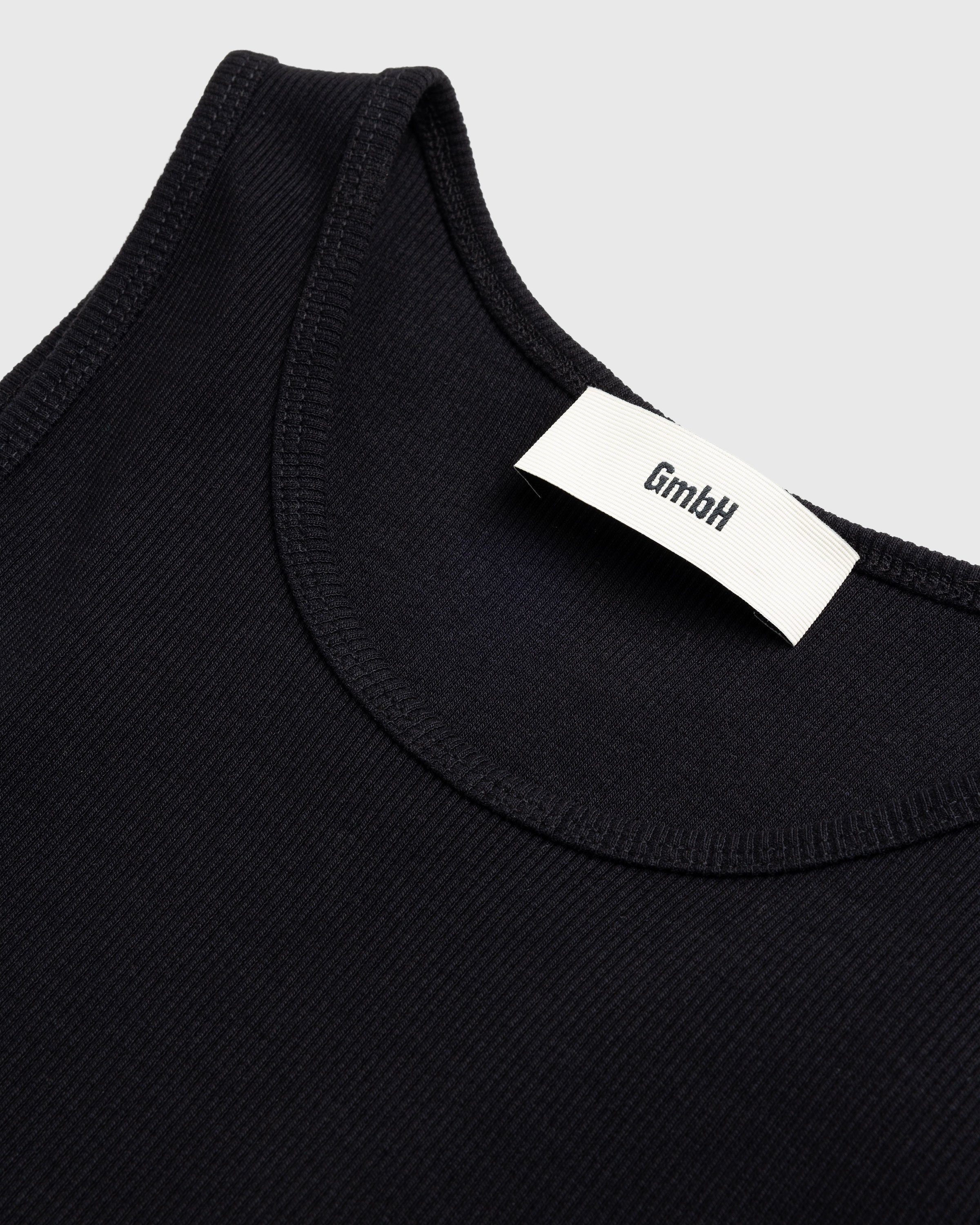 GmbH – Ali Rib Tank Top Black - Tops - Black - Image 6