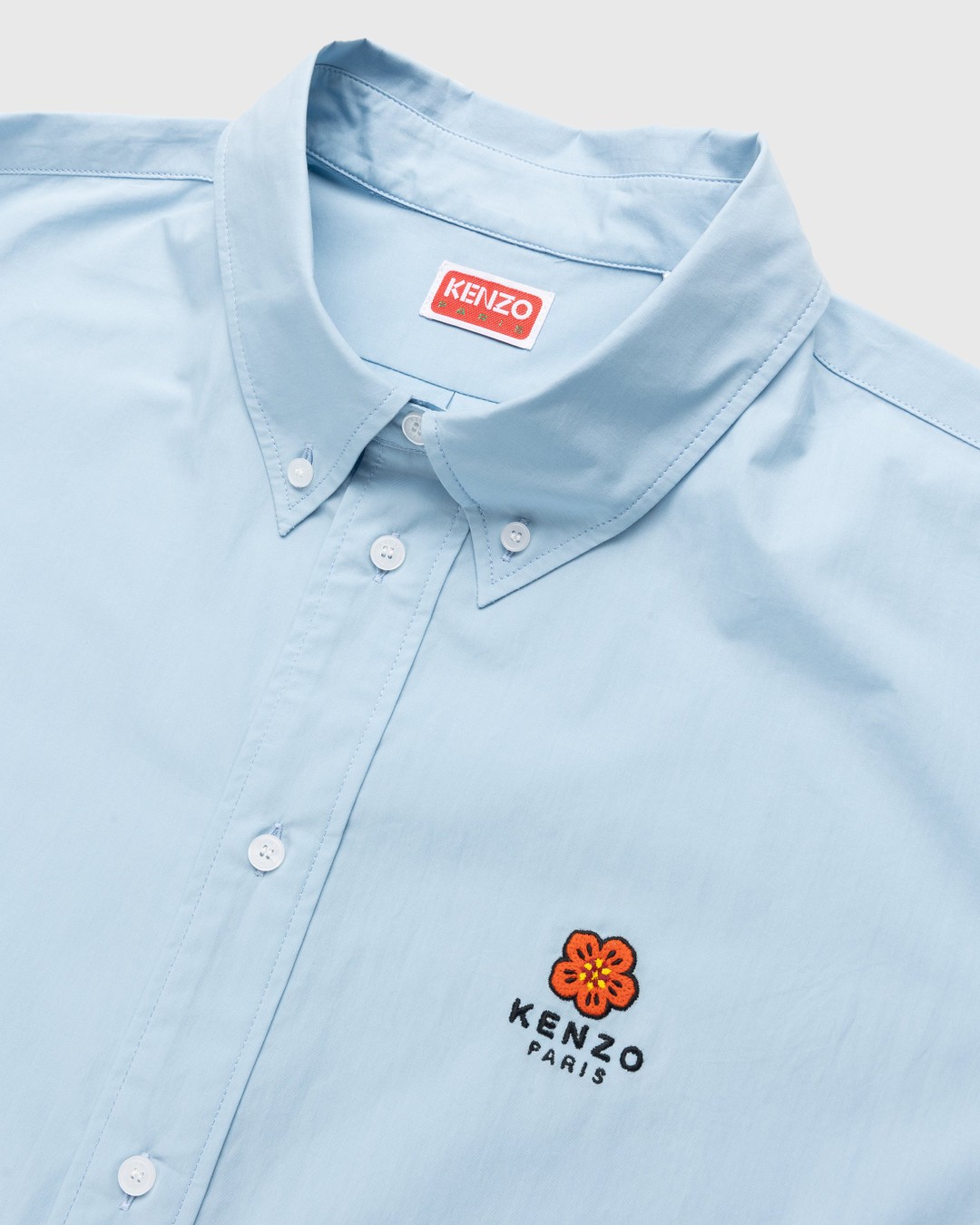 Kenzo – Shirt Sky Blue - Shirts - Blue - Image 4